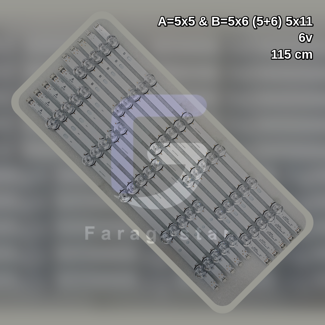 بک لایت ال‌جی مدل 55LB · 55LH · 55UF