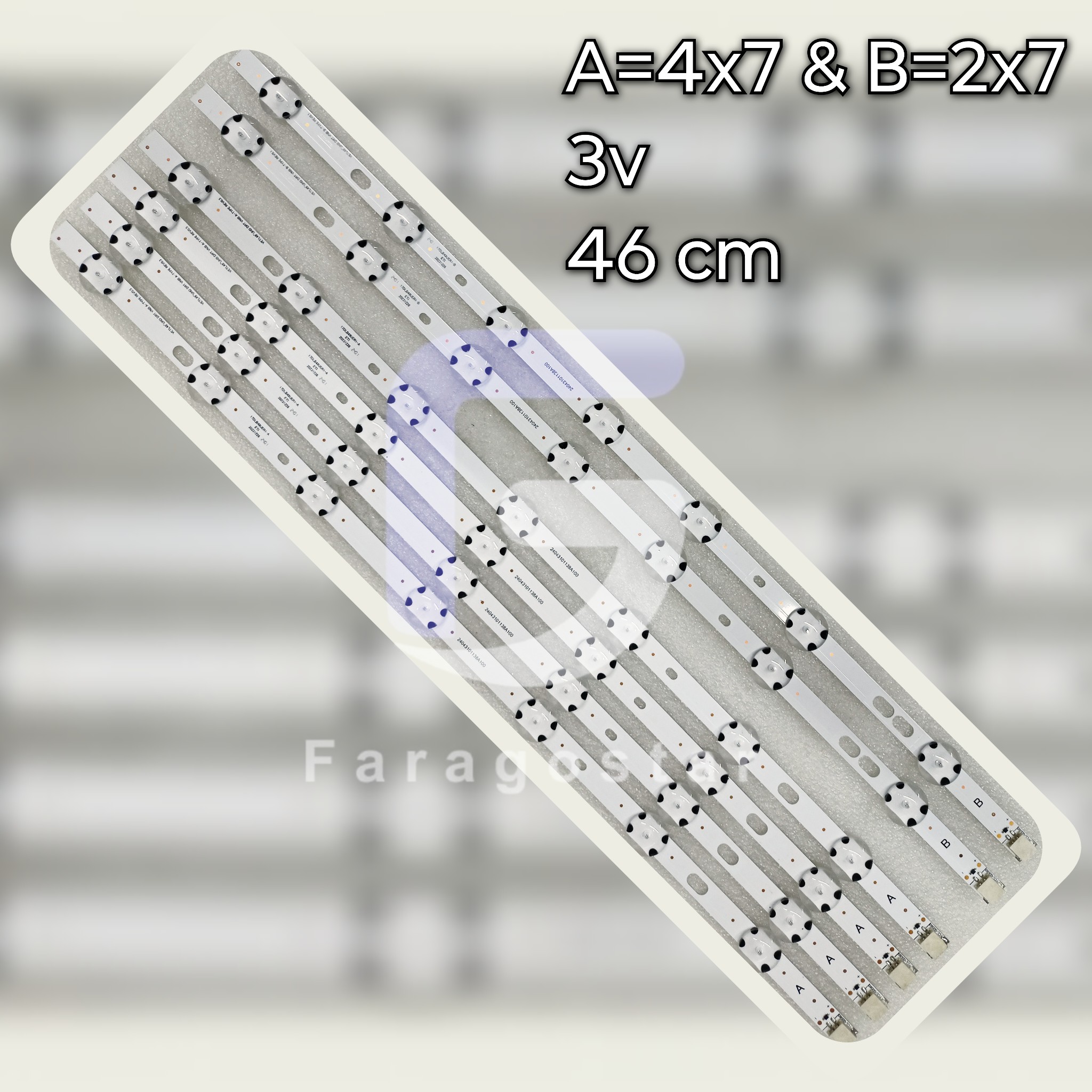 بک لایت توشیبا مدل 49U6663 · 49U5766 · 49U6763